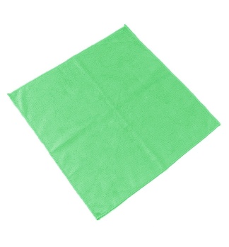 PK/12 Green Microfiber Cloths 14